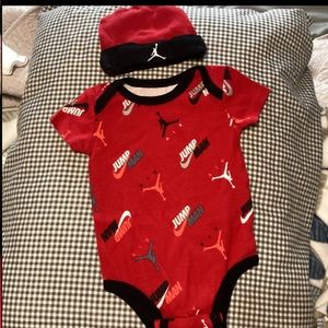 Air Jordan 6 months onesie